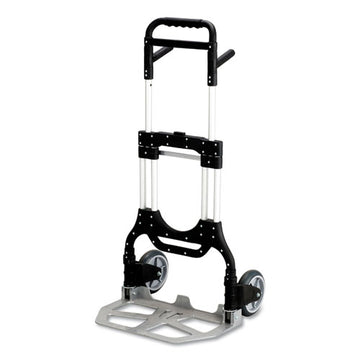 Safco® Stow-away Heavy-duty Hand Truck, 500 Lb Capacity, 23 X 24 X 50, Aluminum freeshipping - TVN Wholesale
